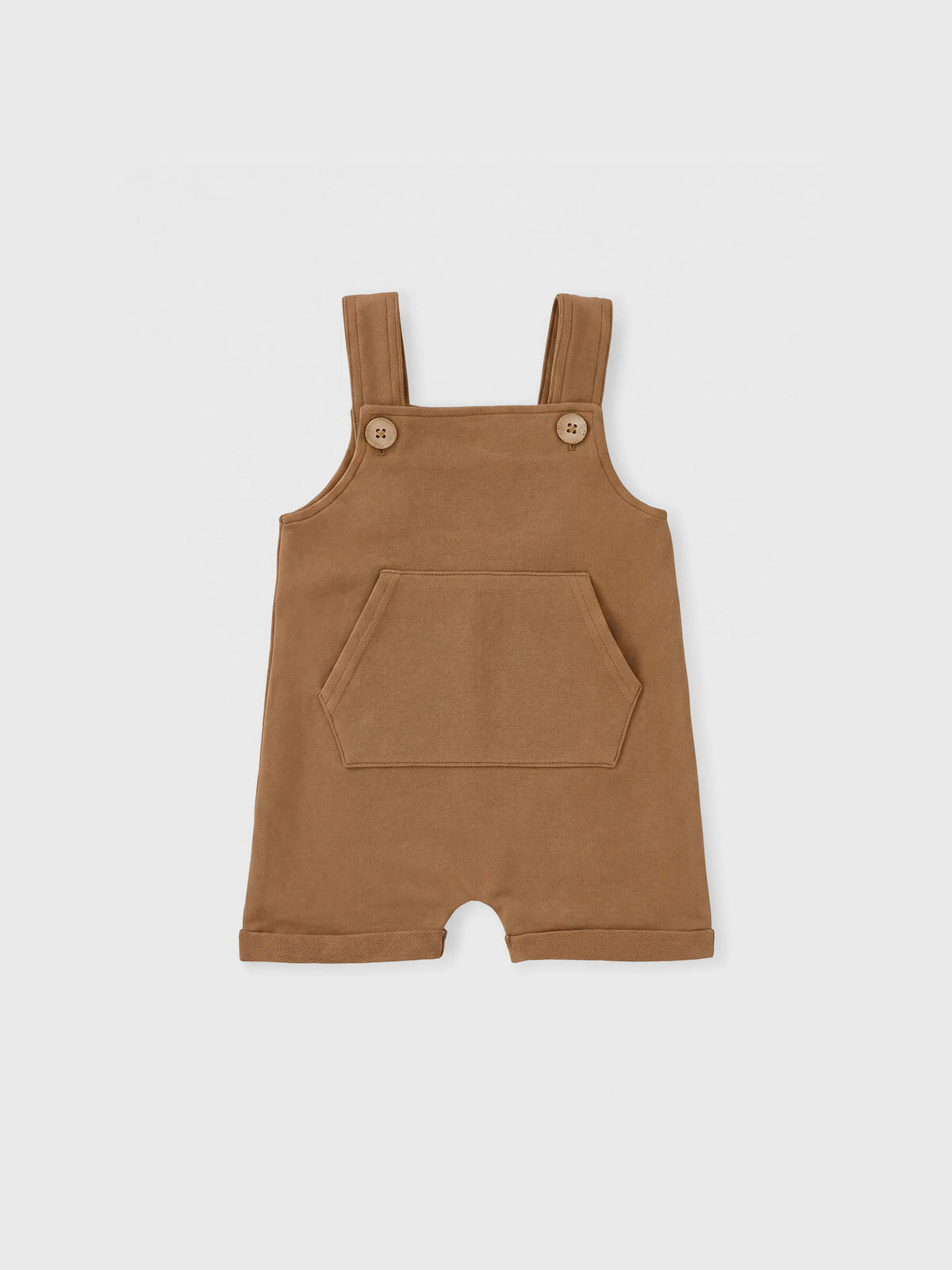 Cooper French Terry Kangaroo-Pocket Short Jumpsuit