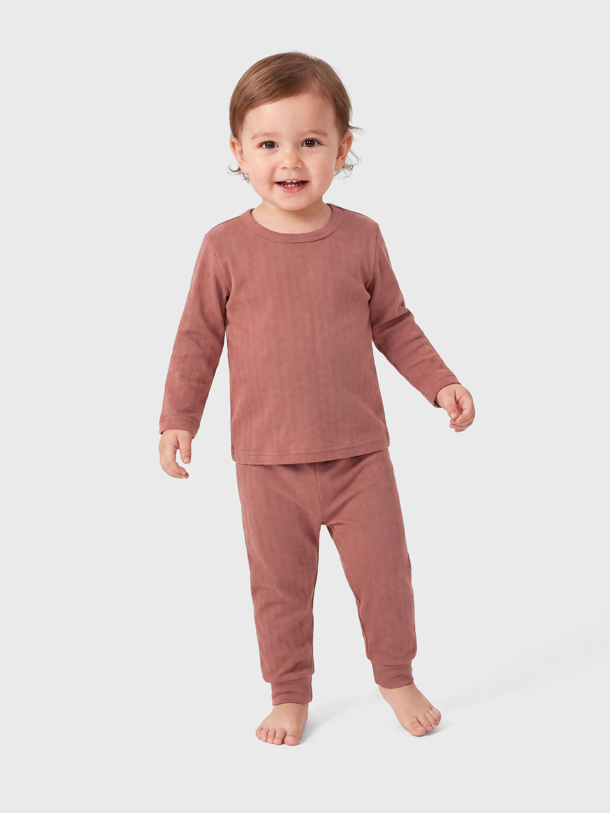 Felix Organic Honeycomb 2-Piece Pajama Set