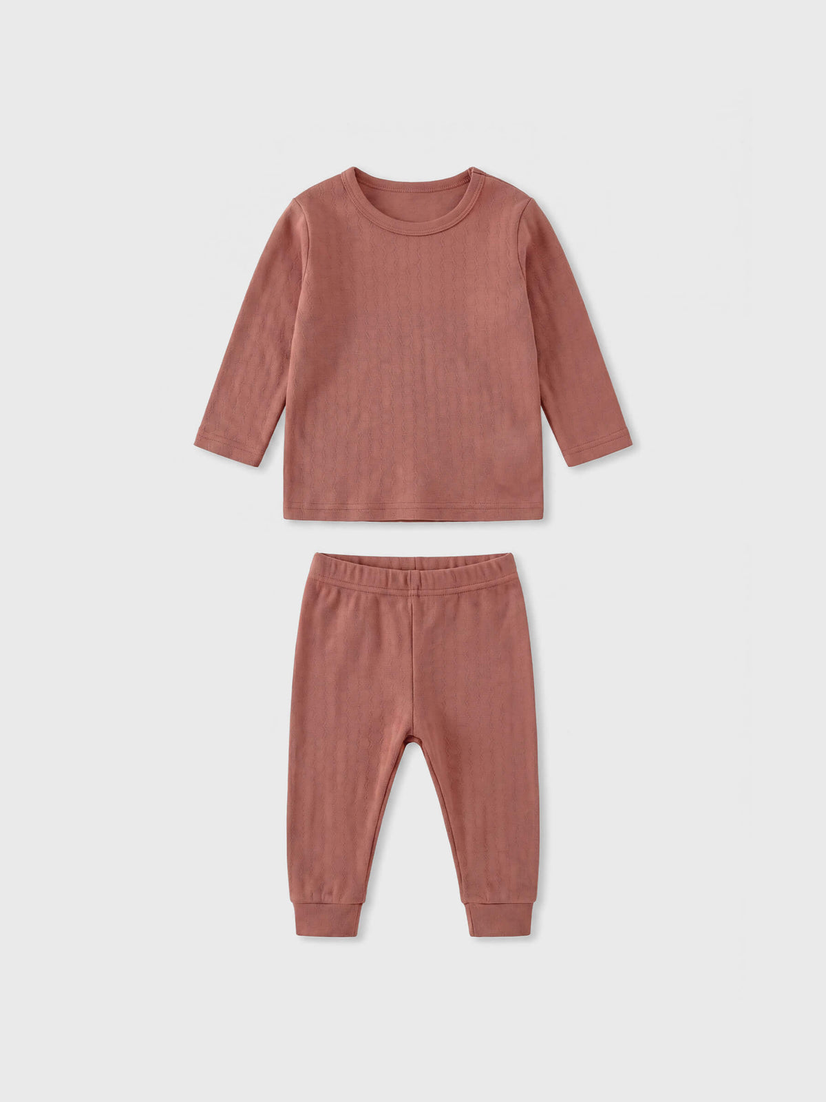 Felix Organic Honeycomb 2-Piece Pajama Set
